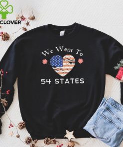 President Biden We’ve Been To 54 States Shirt