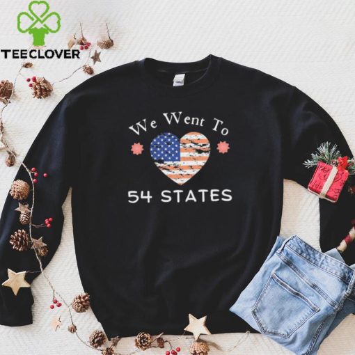 President Biden We’ve Been To 54 States Shirt