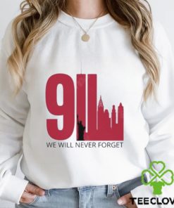 9 11 Shirt We Will Never Forget Twin Towers Memorial September Patriot Day Shirt