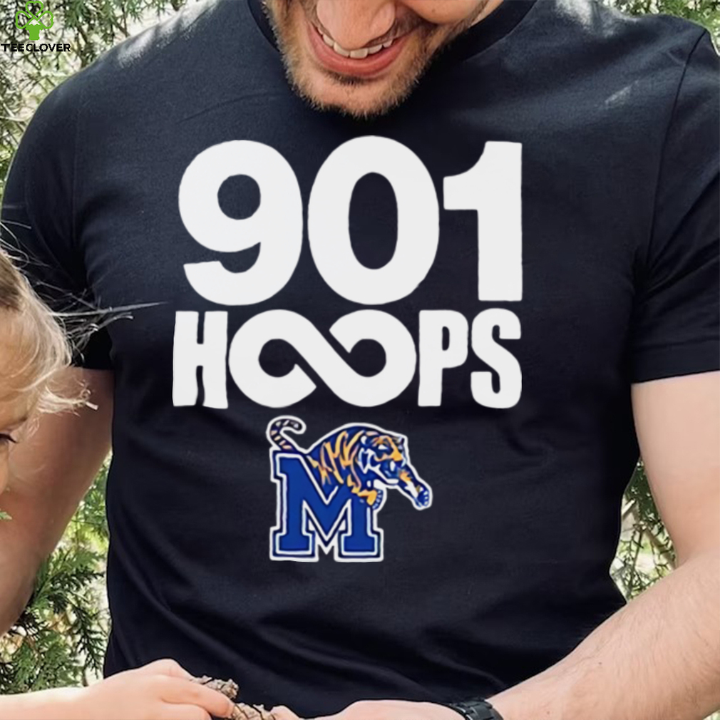 901 Hoops Memphis Tigers T Shirt