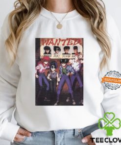 90S Anime Wanted Kurama Hiei Yusuke Kuwabara Shirt