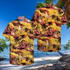 90S Orange And Yellow Hawaiian Sunset Hawaiian Shirt