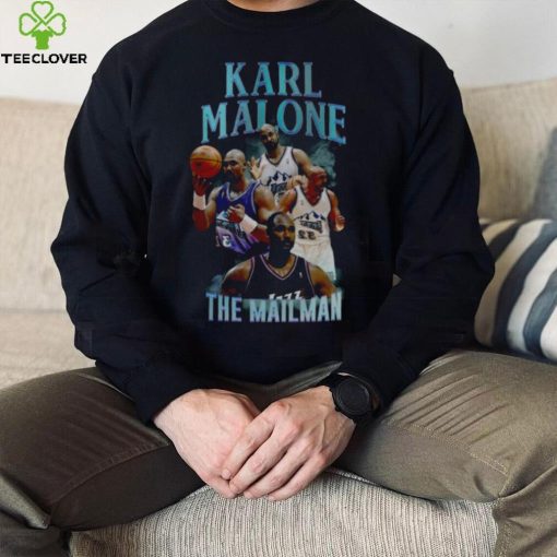 90s Design Karl Malone Collage The Mailman hoodie, sweater, longsleeve, shirt v-neck, t-shirt