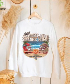 90th Capital One Orange Bowl Georgia Bulldogs vs Florida State Seminoles 2023 Matchup shirt