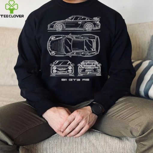 911 GT3 RS blueprint every angle hoodie, sweater, longsleeve, shirt v-neck, t-shirt