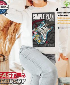 Simple plan north American tour 2024 poster shirt 1 Simple plan north American tour 2024 poster shirt