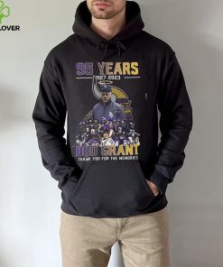 95 Years 1927 – 2023 Bub Grant Thank You For The Memories T Shirt