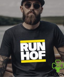 95.7 The Game Bonta Hill Wearing Run Hof T Shirts