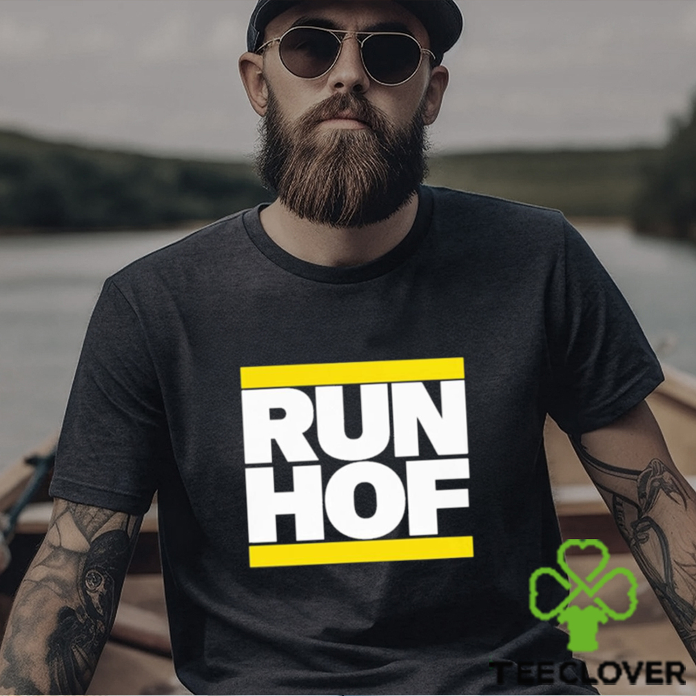 95.7 The Game Bonta Hill Wearing Run Hof T Shirts 95.7 The Game Bonta Hill Wearing Run Hof T Shirts