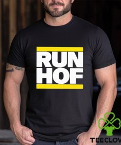 95.7 The Game Bonta Hill Wearing Run Hof T Shirts