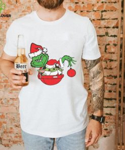 Grinch With Baby Yoda Christmas T Shirt