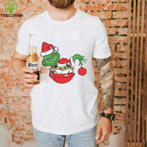 Grinch With Baby Yoda Christmas T Shirt