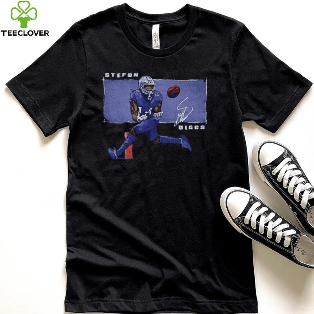 Stefon Diggs Buffalo Bills Box Signature shirt Stefon Diggs Buffalo Bills Box Signature shirt