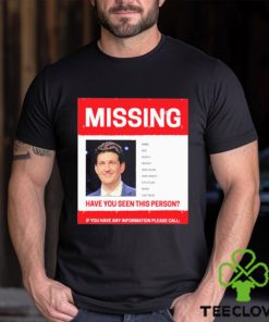 James Holzhauer Missing Have You Seen This Person If You Have Any Information Please Call Shirt
