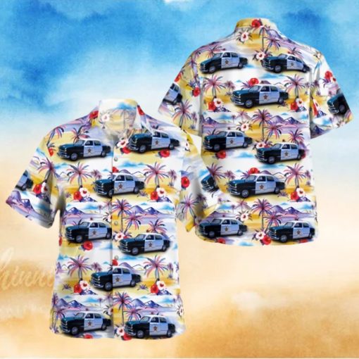 Wildwood Florida Sumter County Sheriffs Office 1950 Ford Hawaiian Shirt