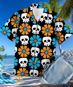 Buy Skull – Hawaiian Shirts – Sp404 1