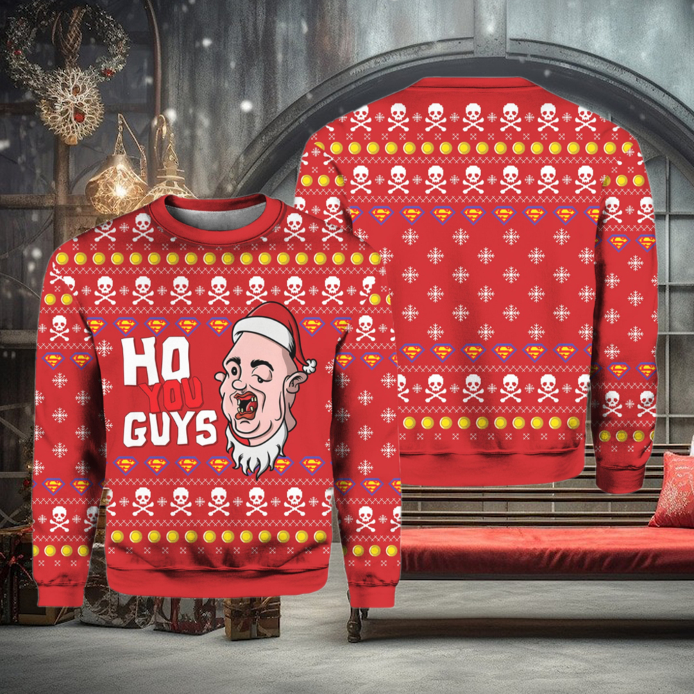 The Goonies Ho You Guys Ugly Christmas Sweater The Goonies Ho You Guys Ugly Christmas Sweater