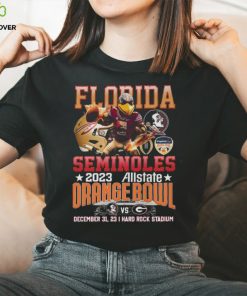 Florida Seminoles 2023 Allstate Orange Bowl December 31, 2023 Hard Rock Stadium T Shirt