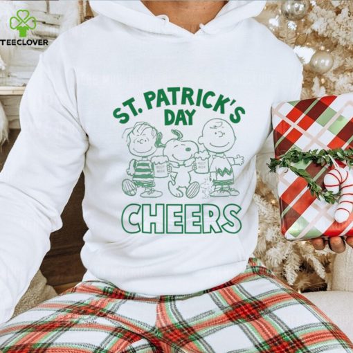 Peanuts Snoopy St. Patrick’s Charlie Brown Cheers T Shirt