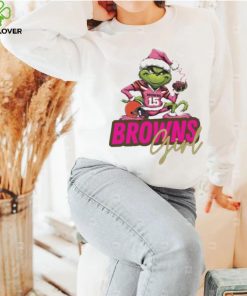 Santa Grinch Brown Girl Merry Christmas 2023 Shirt