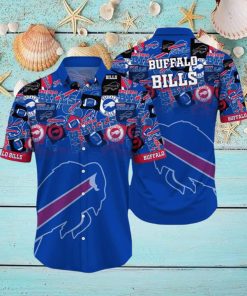 Buffalo Bills Logo Blue NFL Hawaiian Shirt Gift for Fans