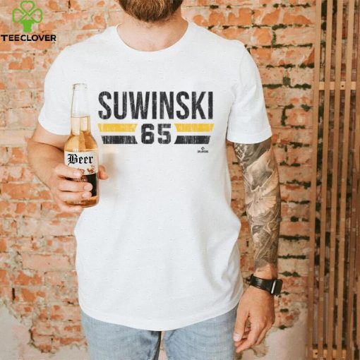 Jack Suwinski Pittsburgh Font Shirt