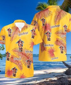Captain Morgan Palm Leaves Tropical Hawaiian Shirt And Shorts Unique Summer Gift