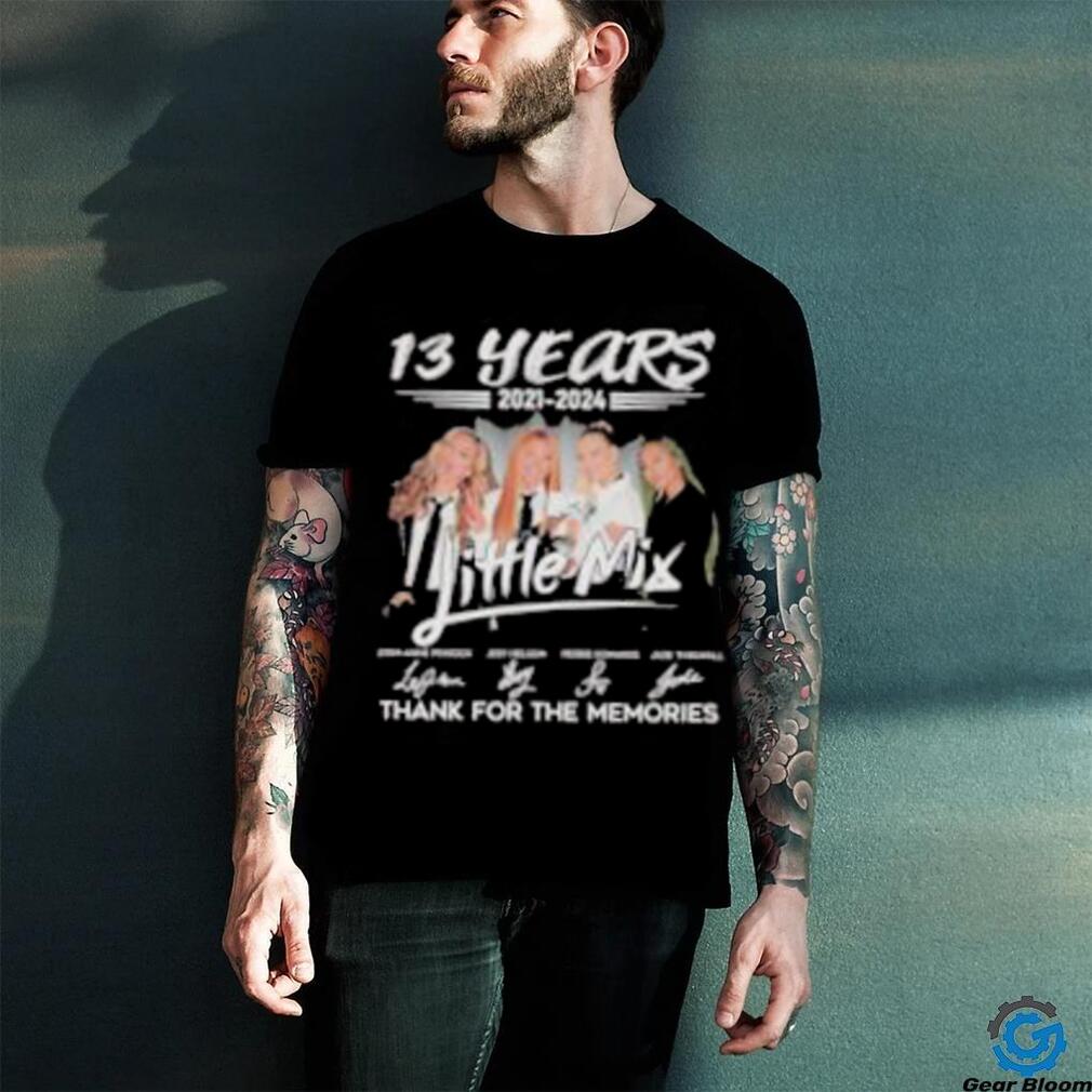 13 Years 2021 – 2024 Little Mix Thank You For The Memories T Shirt 13 Years 2021 – 2024 Little Mix Thank You For The Memories T Shirt