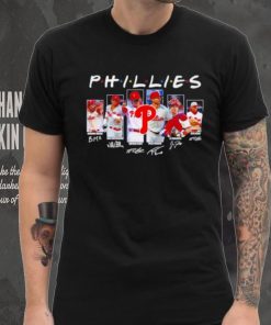 Philadelphia Phillies Friends Players Signatures Shirt