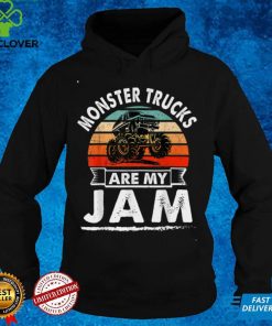 Vintage Monster Truck Are My Jam Retro Sunset Cool Engines T Shirt 3 Vintage Monster Truck Are My Jam Retro Sunset Cool Engines T Shirt