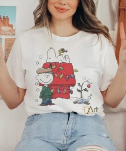 A Charlie Brown Christmas With Snoopy Dog Merry Christmas Shirt