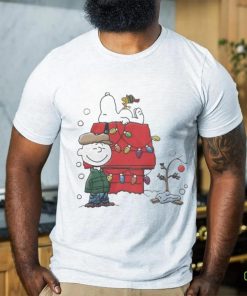 A Charlie Brown Christmas With Snoopy Dog Merry Christmas Shirt