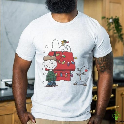 A Charlie Brown Christmas With Snoopy Dog Merry Christmas Shirt