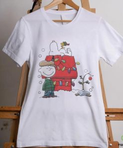 A Charlie Brown Christmas With Snoopy Dog Merry Christmas Shirt