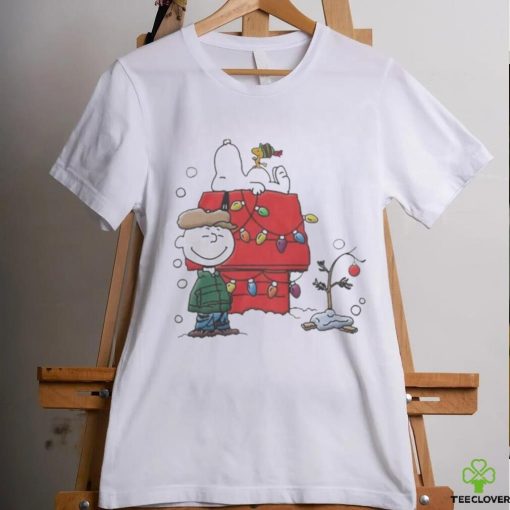 A Charlie Brown Christmas With Snoopy Dog Merry Christmas Shirt