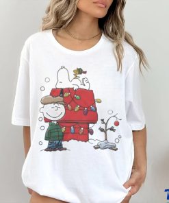 A Charlie Brown Christmas With Snoopy Dog Merry Christmas Shirt