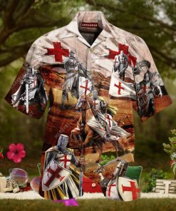 A Child Of God A Man Of Faith Warrior Of Christ Unisex Hawaiian Shirt