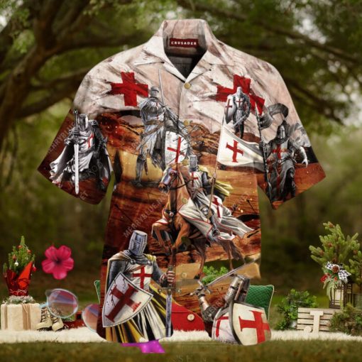 A Child Of God A Man Of Faith Warrior Of Christ Unisex Hawaiian Shirt