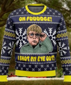 A Christmas Story Oh Fudge Ugly Christmas Sweater