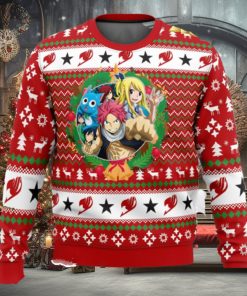 A Christmas Tail Fairy Tail Xmas Men And Women Christmas Gift 3D Ugly Christmas Sweater