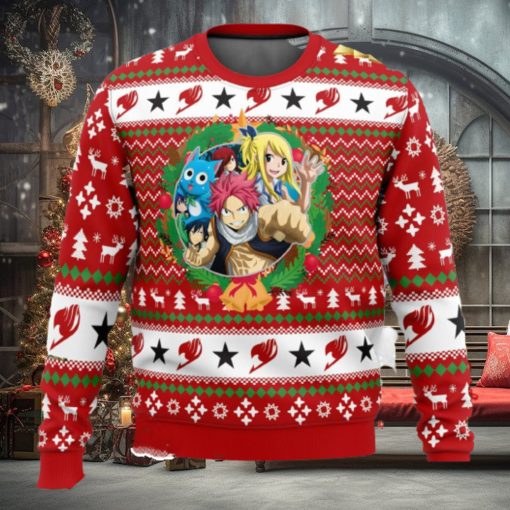 A Christmas Tail Fairy Tail Xmas Men And Women Christmas Gift 3D Ugly Christmas Sweater