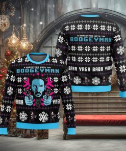 A Christmas With A Boogeyman Thriller Ugly Christmas Sweater Christmas Sweater For Men And Women