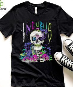 A Crow Left Skull Morning And Flower Incubus View T Shirt