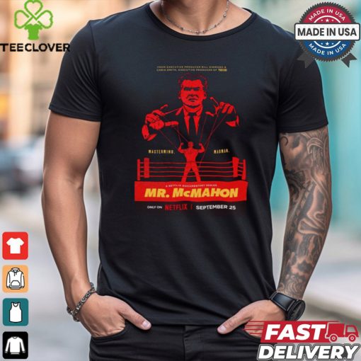 A Documentary Series About The Rise And Fall Of Vince McMahon Will Release On September 25 On Netflix Shirt
