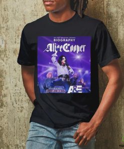 A & E Original Series Biography Alice Cooper Shirt