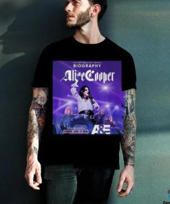 A & E Original Series Biography Alice Cooper Shirt