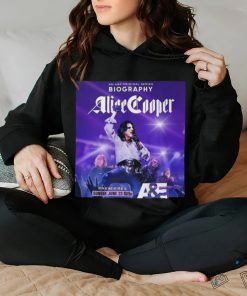 A & E Original Series Biography Alice Cooper Shirt