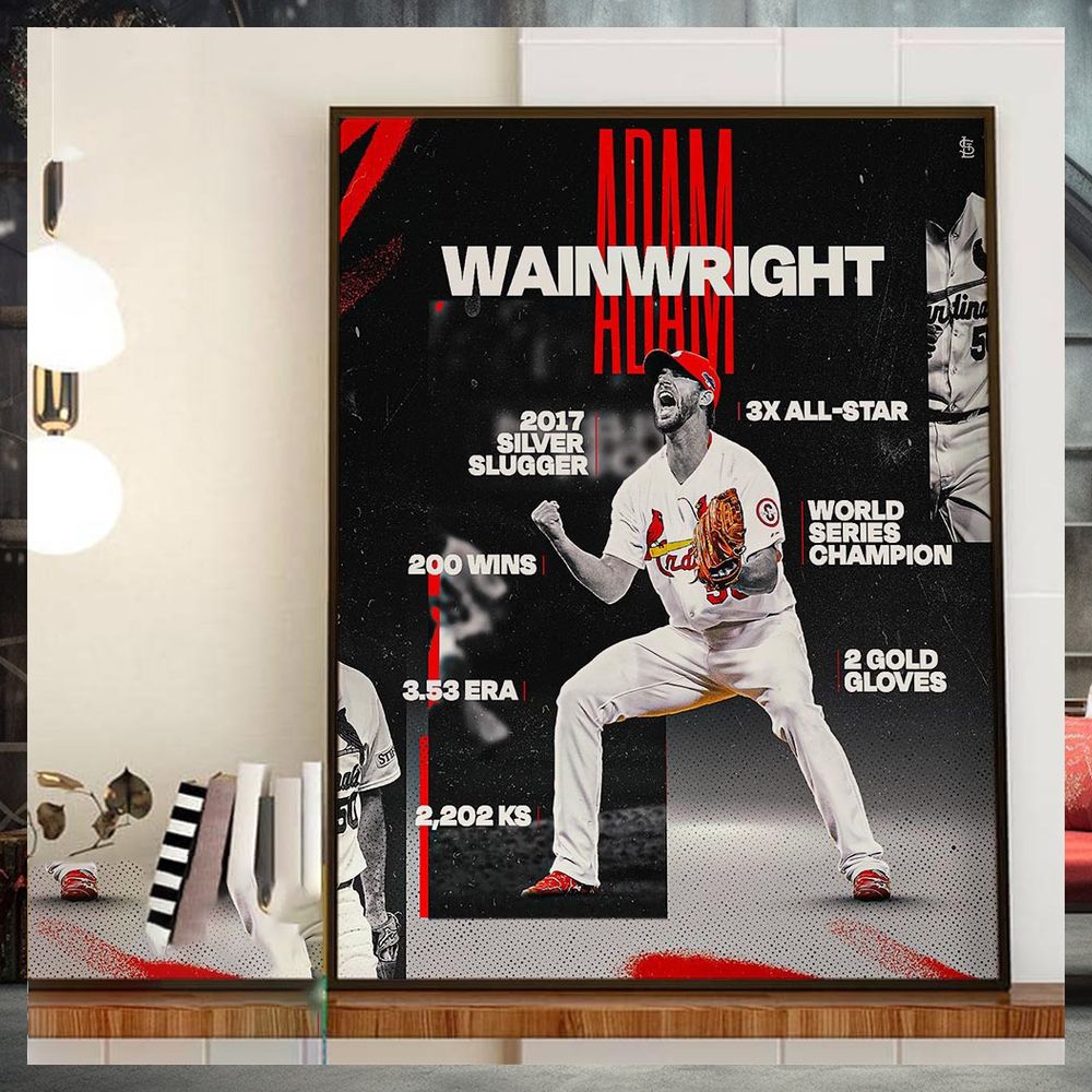A Fantastic Career For Uncle Charlie Adam Wainwright Home Decor Poster Canvas A Fantastic Career For Uncle Charlie Adam Wainwright Home Decor Poster Canvas