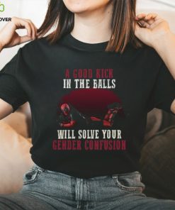 A Good Kick In The Balls Will Solve Your Gender Confusion Spider Man Unisex T Shirt