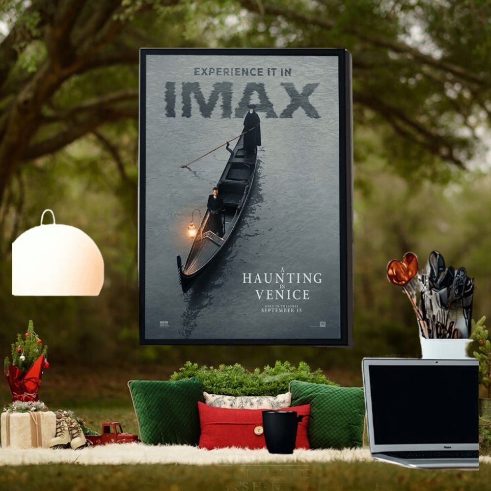 A Haunting In Venice Imax Poster In Theatres September 15 Home Decor Poster Canvas A Haunting In Venice Imax Poster In Theatres September 15 Home Decor Poster Canvas
